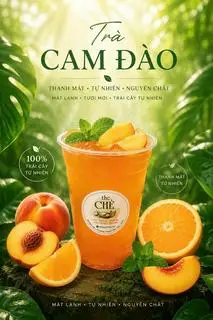 Hình ảnh Trà cam đào