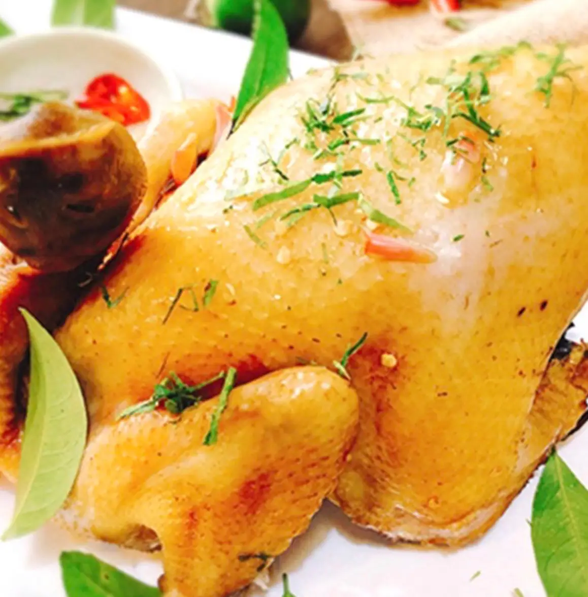 Hình ảnh Gà Tre Hấp Mía - Nhỏ