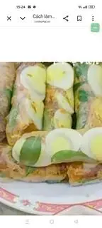 Hình ảnh Bánh tráng cuốn chấm me