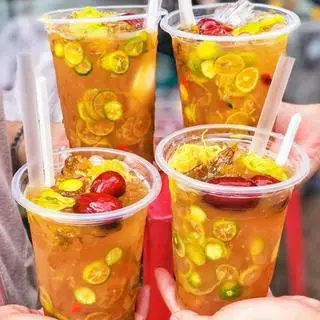 Hình ảnh Trà tắc Táo Đỏ Xí Muội Siêu Ngon Lạ Miệng, Quả Táo Đỏ giàu dinh dưỡng, tốt cho dạ dày tiêu hóa