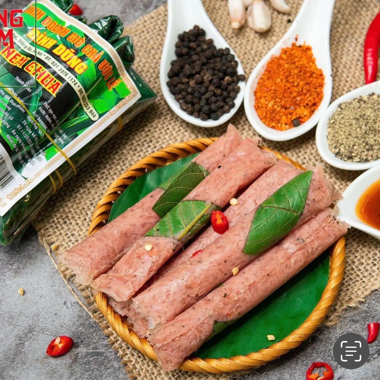 Hình ảnh Nem Chua Nhỏ (loại sống-mai ăn)