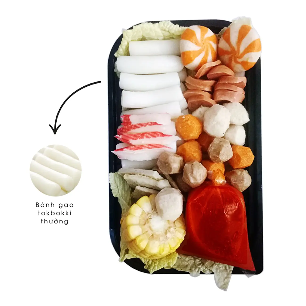 Hình ảnh Set Lẩu Tokbokki Truyền Thống Lớn (TL) (2-3 người ăn)