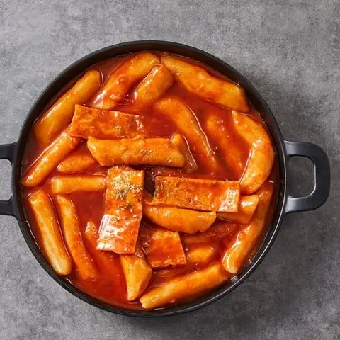 Hình ảnh Tokbokki chả cá