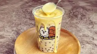 Hình ảnh Trà sữa kem trứng