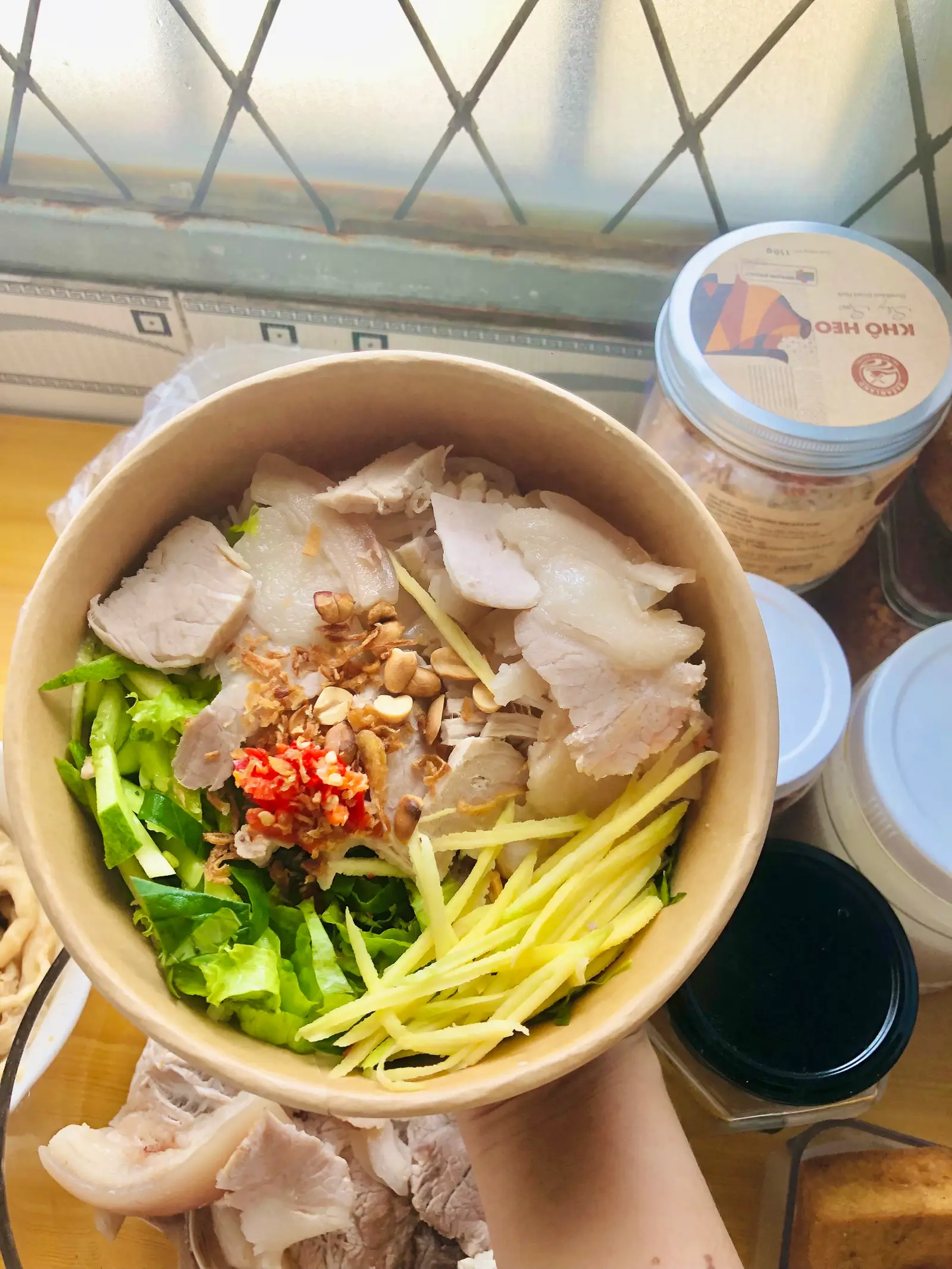 Hình ảnh Bún mắm nêm thịt luộc