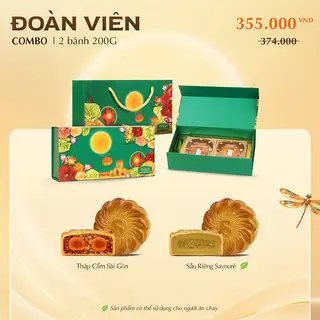 Hình ảnh [Bánh Trung Thu Savouré]  ĐOÀN VIÊN ĐẶC BIỆT - 2 bánh 200g