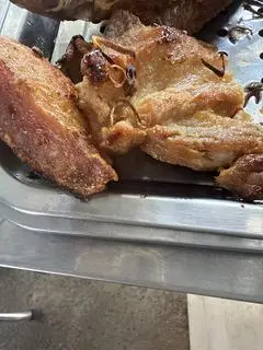 Hình ảnh thịt ba rọi muối xả chiên 
