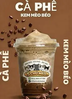 Hình ảnh Cà phê kem mèo béo