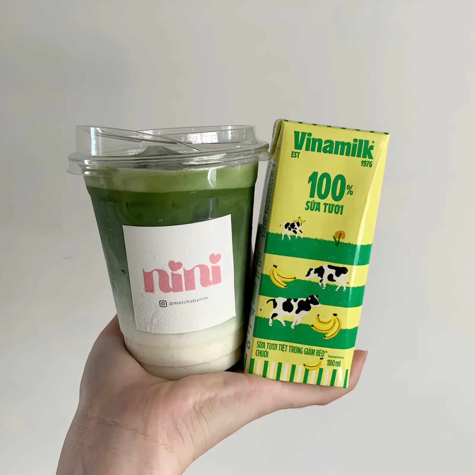 Hình ảnh Matcha Sữa Chuối