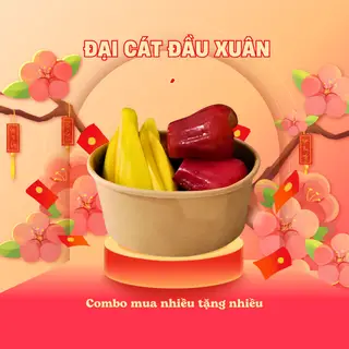 Hình ảnh Combo mix xoài mận - 350g