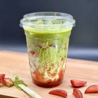 Hình ảnh Matcha Latte Dâu - Size 700ml