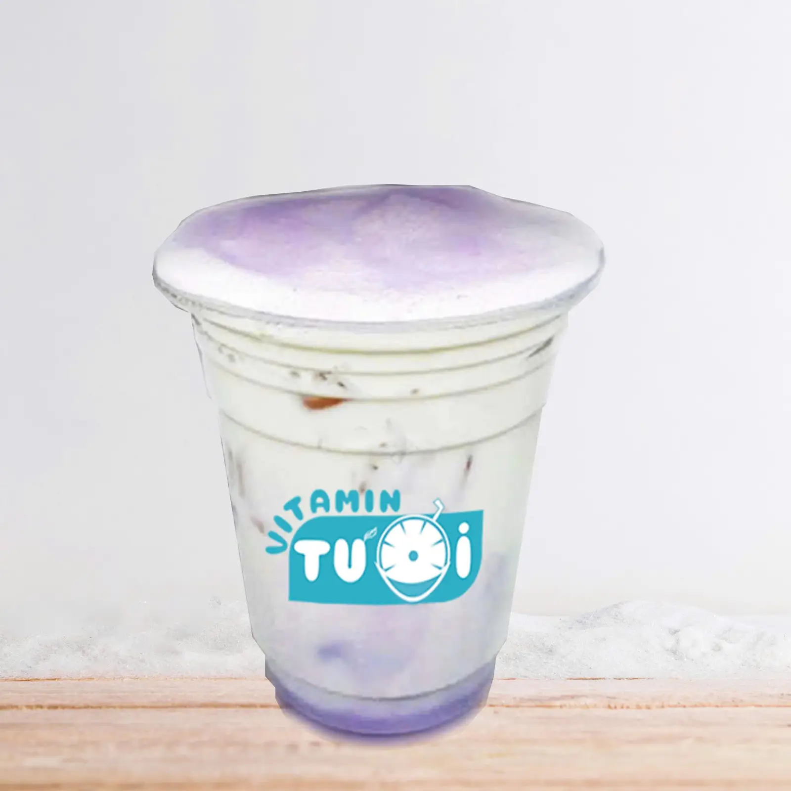 Hình ảnh khoai môn latte sốt kem size XL