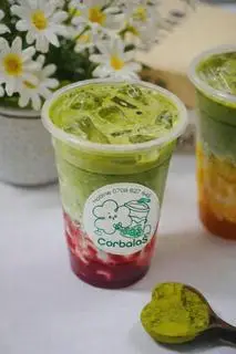 Hình ảnh Matcha Latte Ổi Hồng