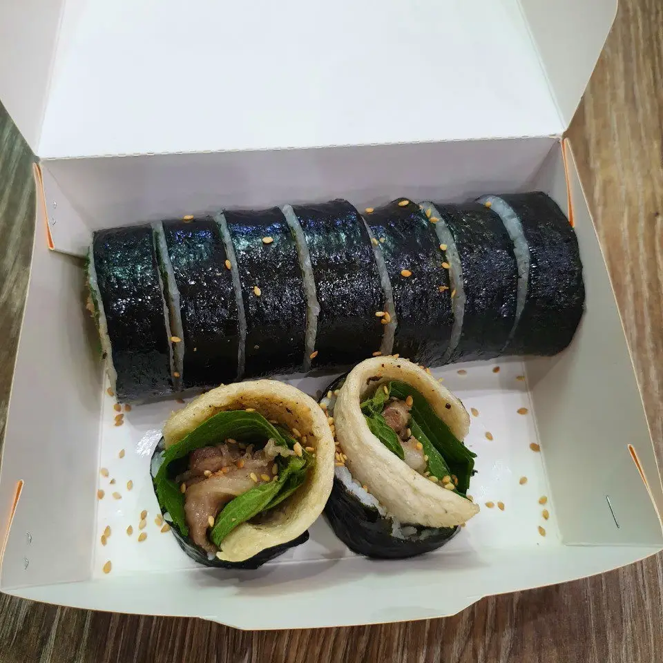 Hình ảnh Gimbab Chả Cá