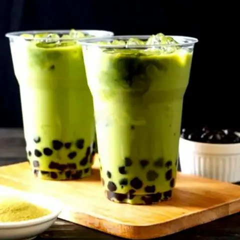 Hình ảnh Trà Sữa Matcha Trân châu đường đen