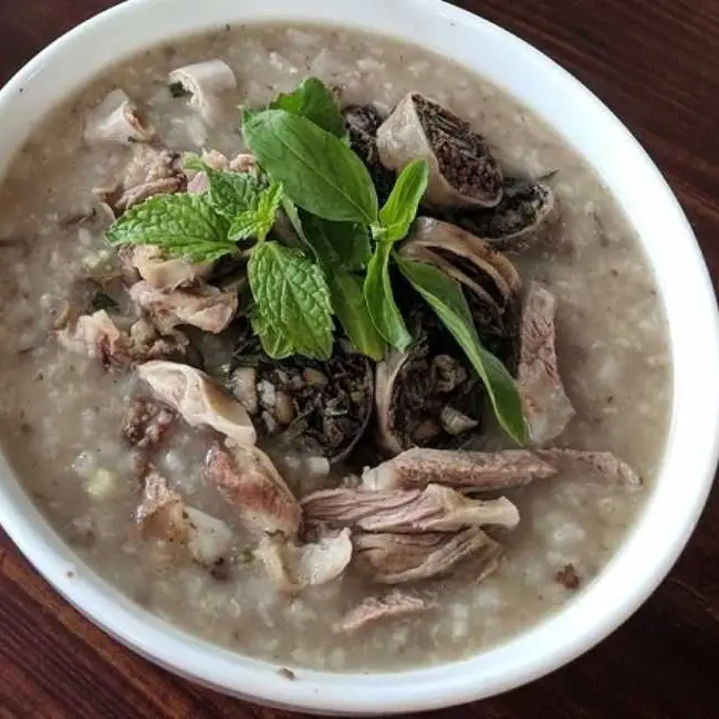 Hình ảnh  cháo lòng truyền thống