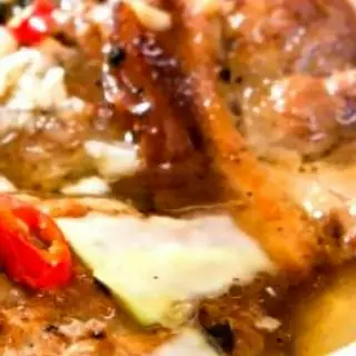 Hình ảnh Bún chả nguyên thịt miếng 106 - kèm bát đũa