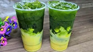 Hình ảnh Rau má đậu xanh - mát lạnh giải nhiệt