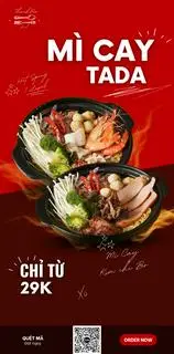 Hình ảnh [Combo 4] 3 Mì Kim Chi Tôm + 1 Mì Kim Chi Tada