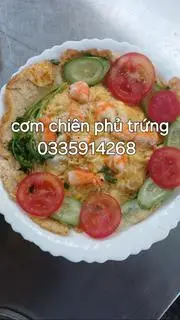 Hình ảnh Cơm chiên tôm phủ trứng
