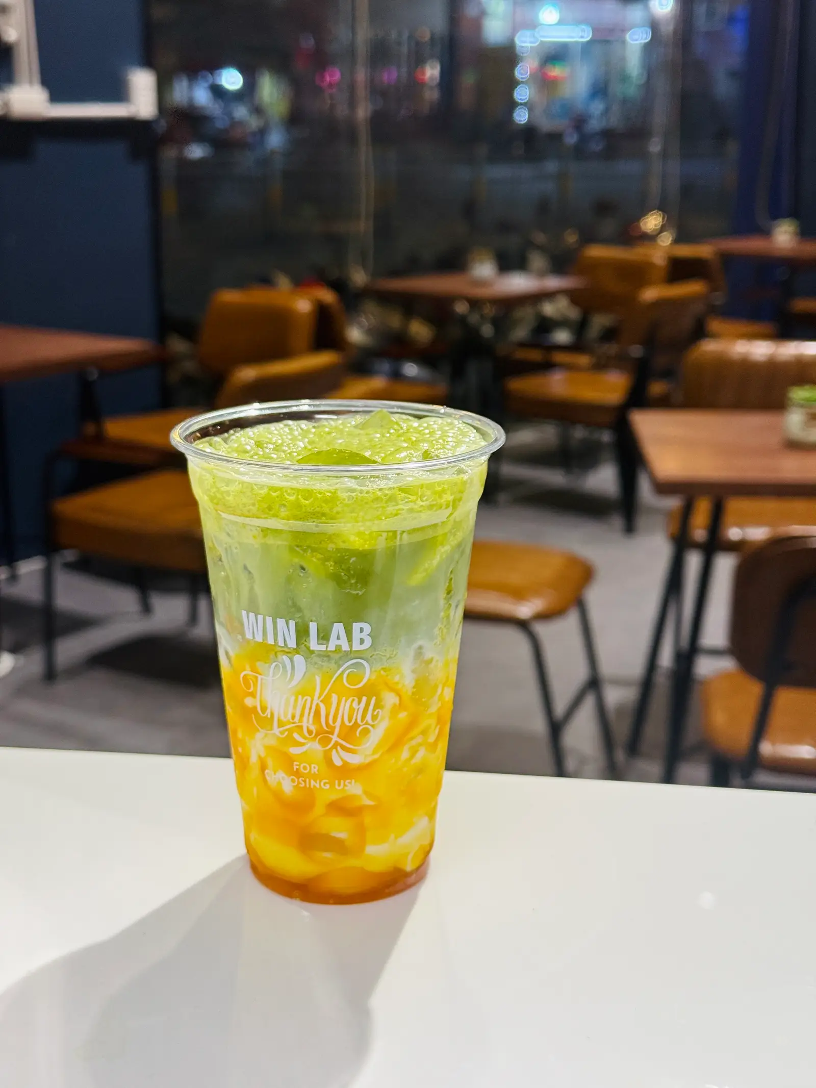 Hình ảnh Matcha latte xoài