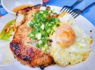 Hình ảnh Cơm sườn+ốp la