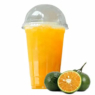 Hình ảnh Nước Ép Cam+Đá sạch nhà làm