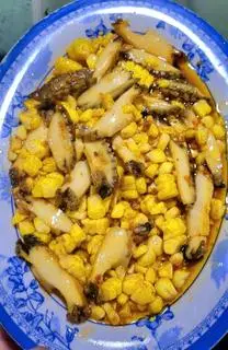 Hình ảnh bào ngư xào bơ bắp 