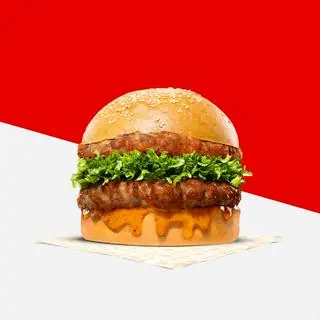 Hình ảnh Burger 2 Miếng Bò Nướng