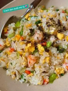 Hình ảnh cơm chiên hải sản 