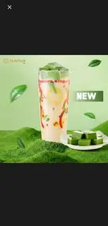 Hình ảnh Xanh sữa nhài matcha tươi