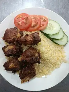 Hình ảnh Cơm sườn non chiên muối ớt 