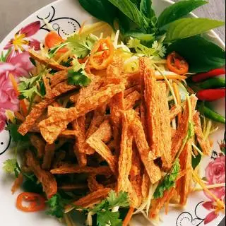 Hình ảnh Gỏi Cải nòi Rau muống thập cẩm