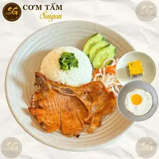 Hình ảnh Cơm Tấm Sườn Chả Ốp La