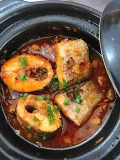 Hình ảnh Cơm cá lóc kho tộ