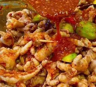 Hình ảnh CHÂN GÀ RÚT XƯƠNG SỐT THÁI (VỪA)