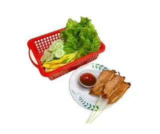 Hình ảnh Xiên thịt nướng (1 cây)