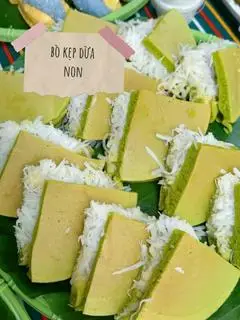Hình ảnh Bò kẹp dừa non