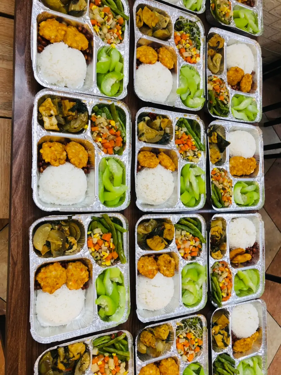 Hình ảnh Cơm chay gạo trắng