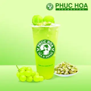 Hình ảnh Trà Hoa Nhài Nho Xanh / Best (L) Full Topping