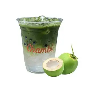 Hình ảnh Matcha dừa tươi