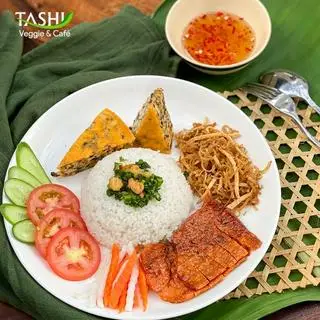 Hình ảnh Cơm tấm sườn, bì, chả 
