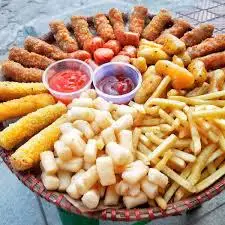 Hình ảnh Mẹt đồ ăn vặt đặc biệt
