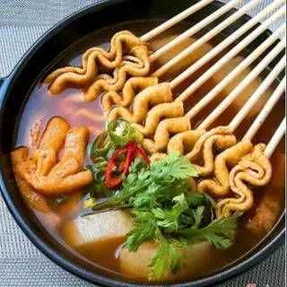 Hình ảnh Súp chả Cá Hàn Quốc Vị Cay- kèm cơm