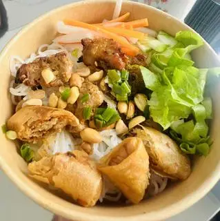 Hình ảnh Bún thịt xiên nướng