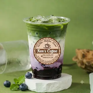 Hình ảnh Matcha việt quất