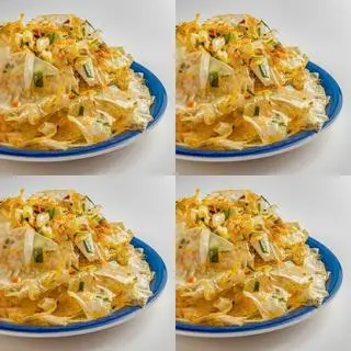 Hình ảnh Bánh Tráng Phơi Sương Trộn Mỡ Hành