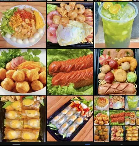 Hình ảnh bánh tráng cuốn trứng cút sốt mayo 