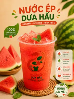 Hình ảnh Nước ép dưa hấu