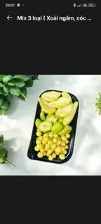 Hình ảnh Mix 3 loại 500g ( xoài ngâm, cóc ngâm,chùm ruột ngâm)